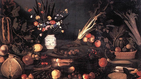 Natura morta con cardi - Caravaggio