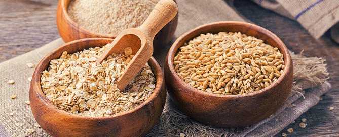 Le proprietà nutritive e i benefici per la salute dell'avena, riduzione del colesterolo, glutine e celiachia, fiocchi, crusca, farina e latte di avena